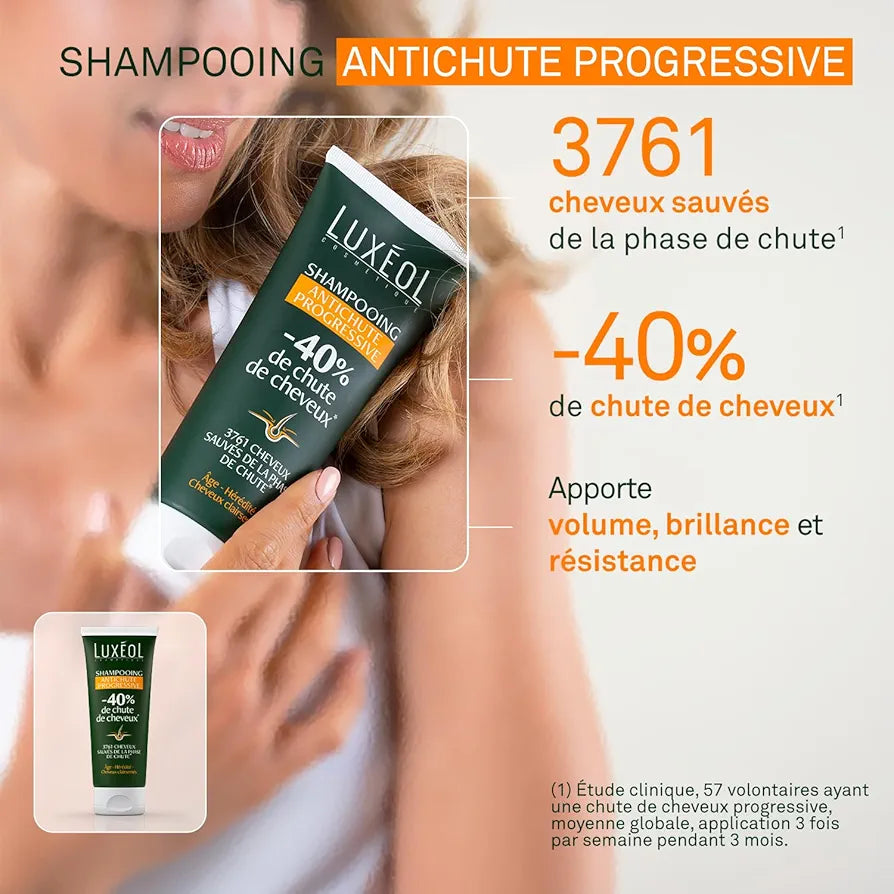 LUXÉOL SHAMPOOING ANTICHUTE PROGRESSIVE 200ml