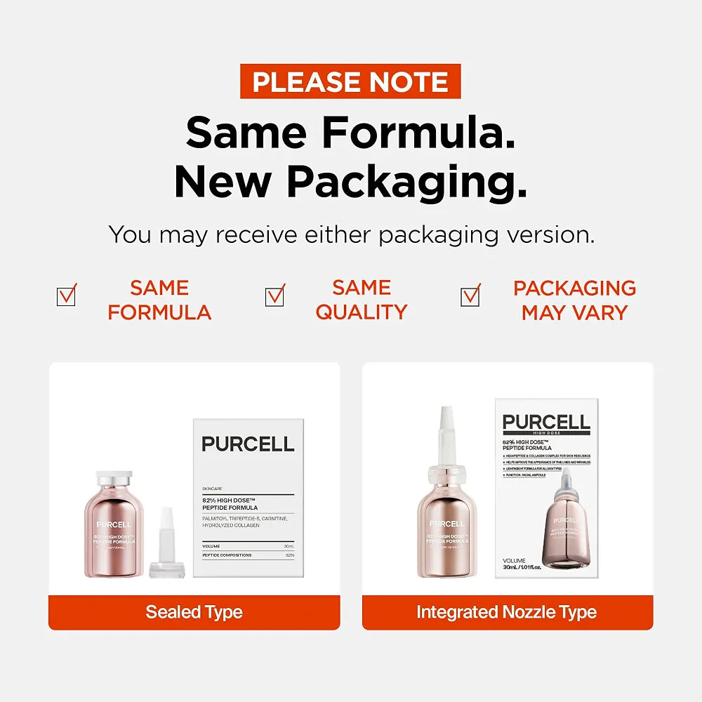 PURCELL 82% HIGH DOSE PEPTIDE FORMULA 30 ML