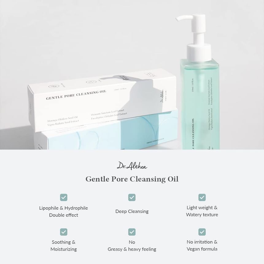 DR.ALTHEA GENTLE PORE CLEANSING OIL 150ML