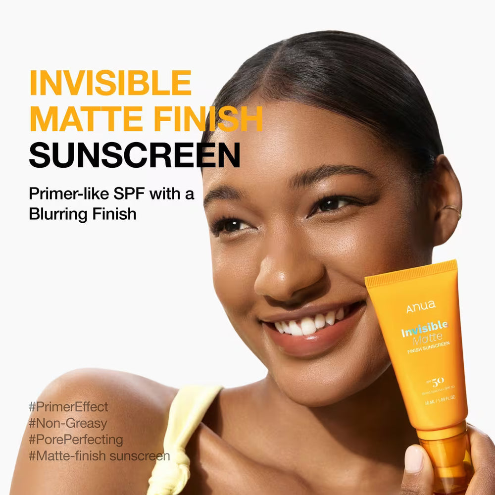 ANUA INVISIBLE MATT FINISH SUNSCREEN SPF50+++ 50ML