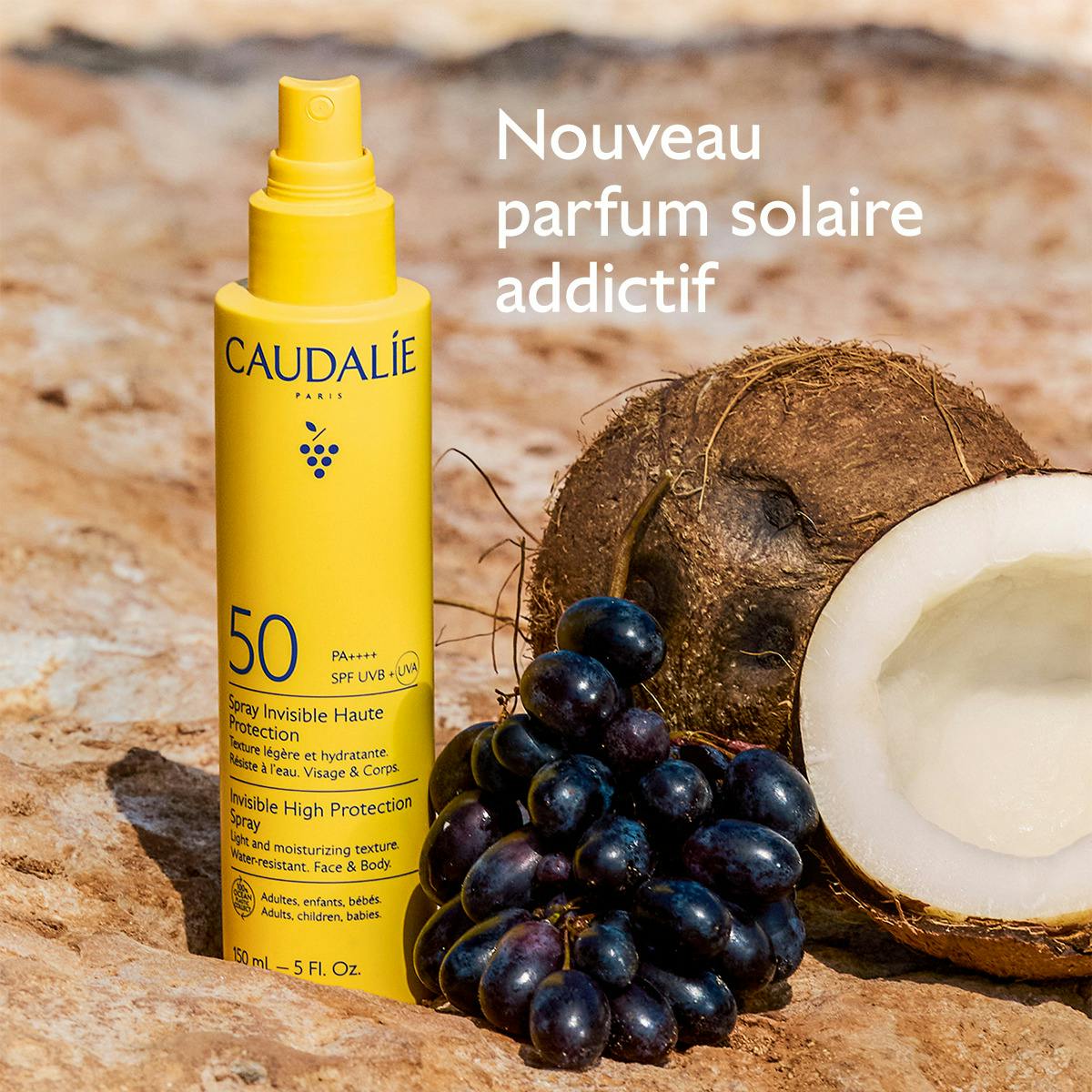 CAUDALIE SPRAY INVISIBLE HAUTE PROTECTION SPF50 150ML