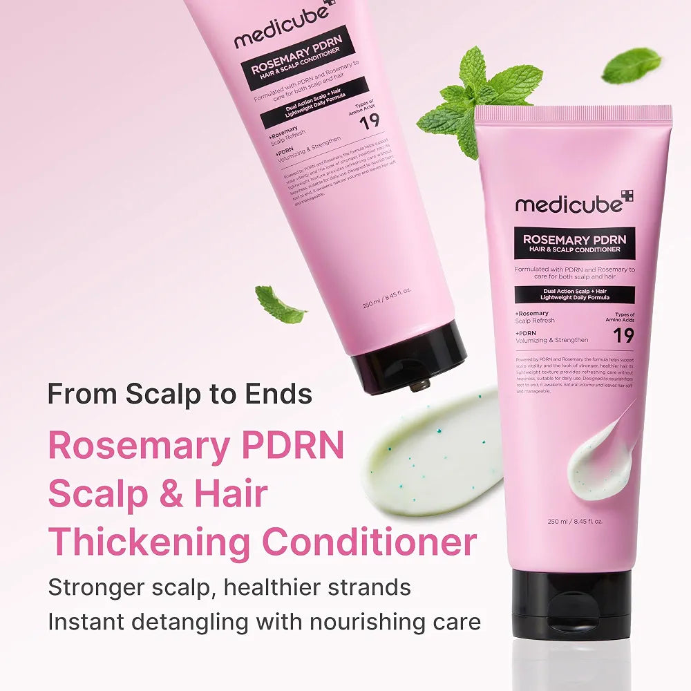 MEDICUBE ROSEMARY PDRN HAIR & SCALP CONDITIONER 250ML