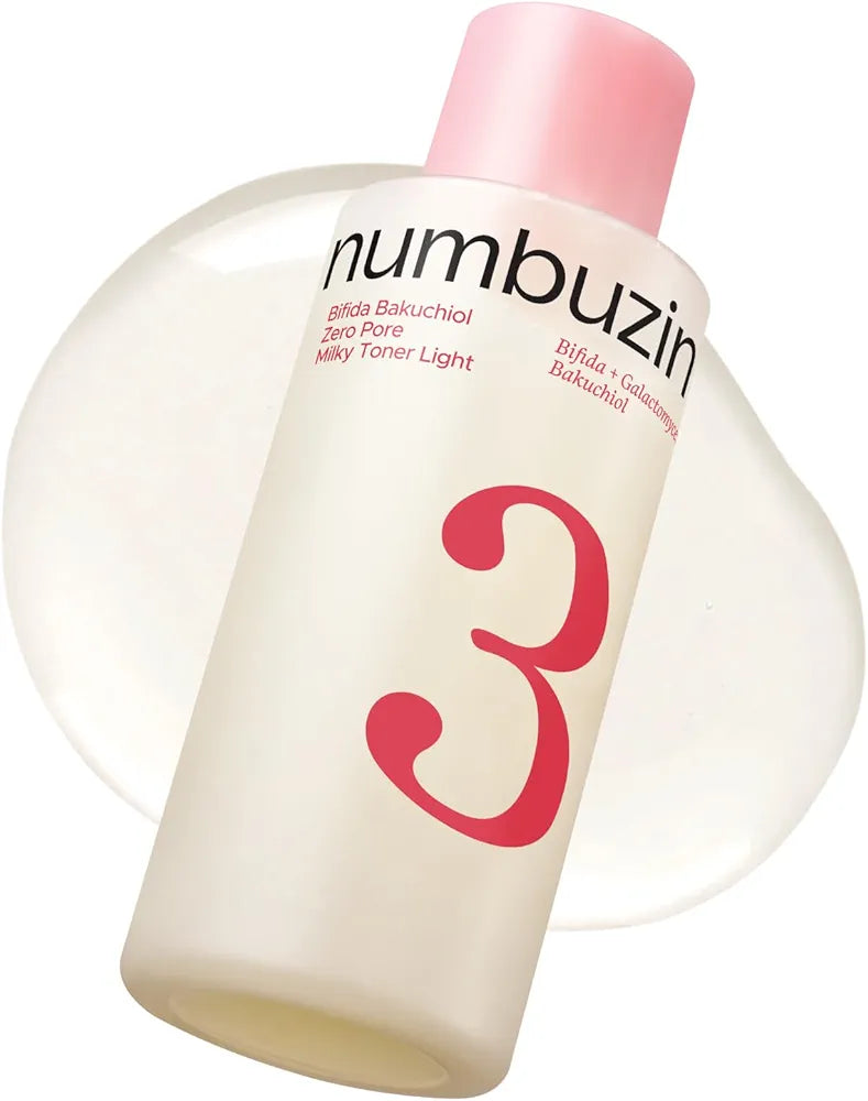 NUMBUZIN 3 BIFIDA BAKUCHIOL 50 ZERO PORE MILKY TONER 200ML