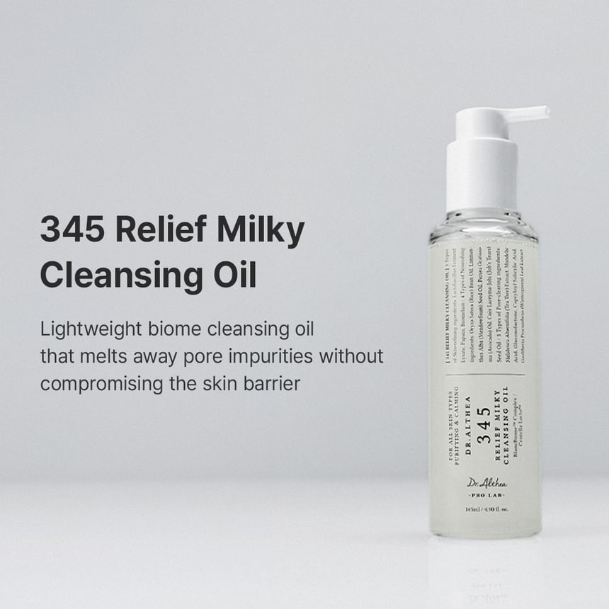 DR.ALTHEA 345 RELIEF MILKY CLEANSING OIL 145ML