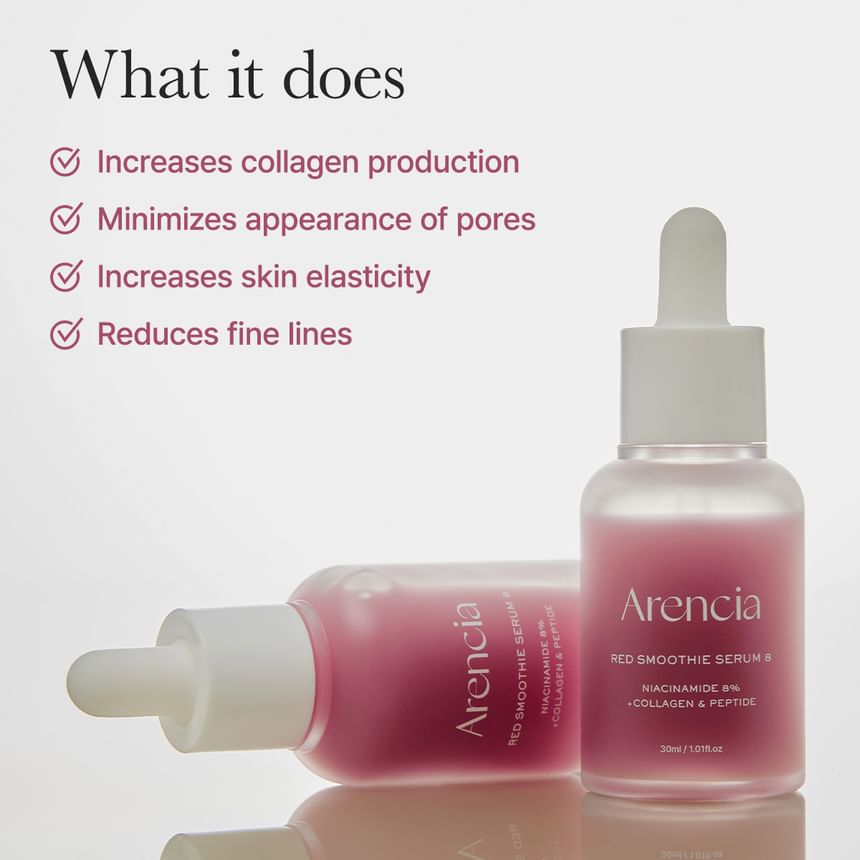 ARENCIA RED SMOOTH SERUM 8 30ML