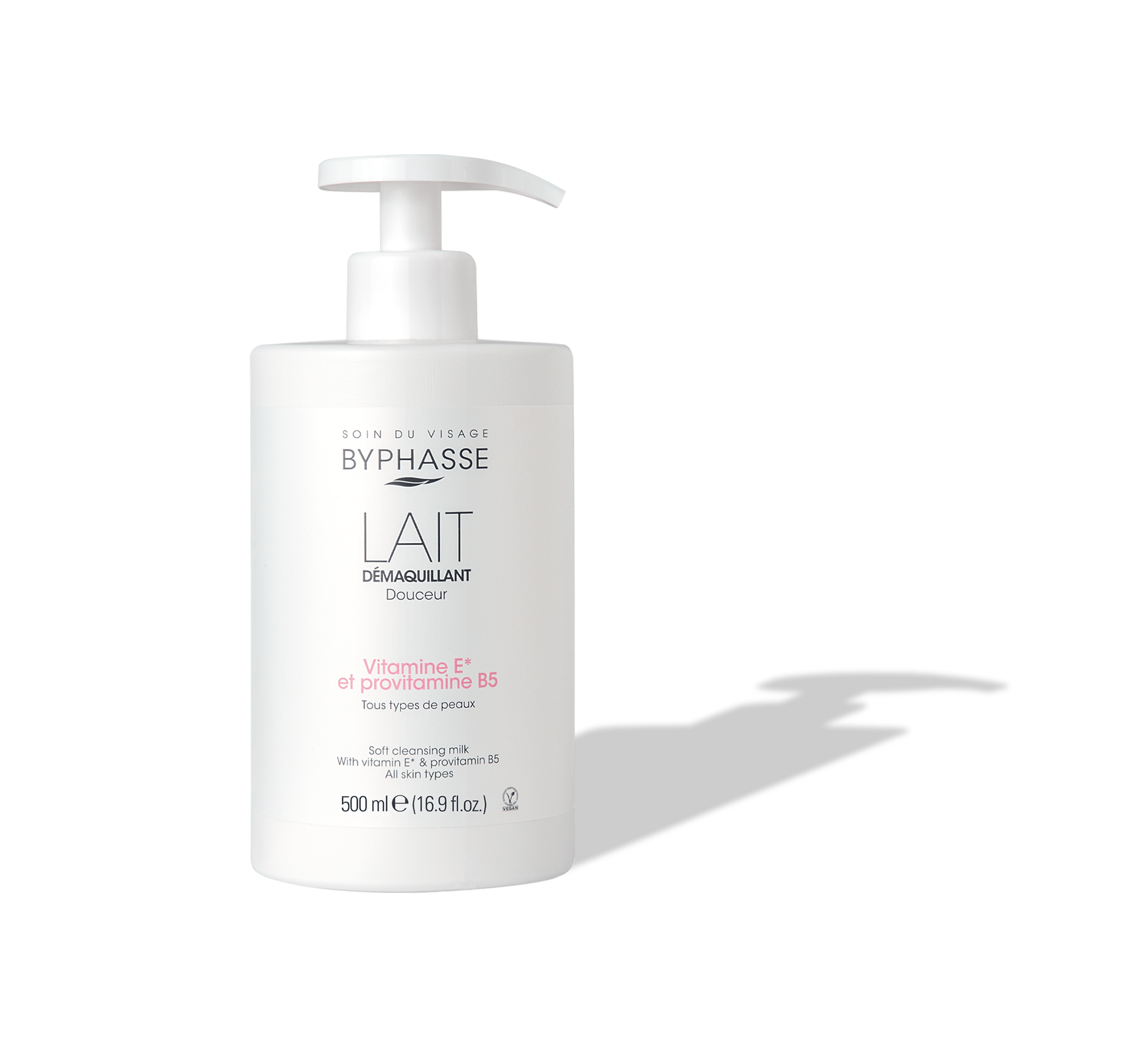 BYPHASSE LAIT DÉMAQUILLANT DOUCEUR 500ML