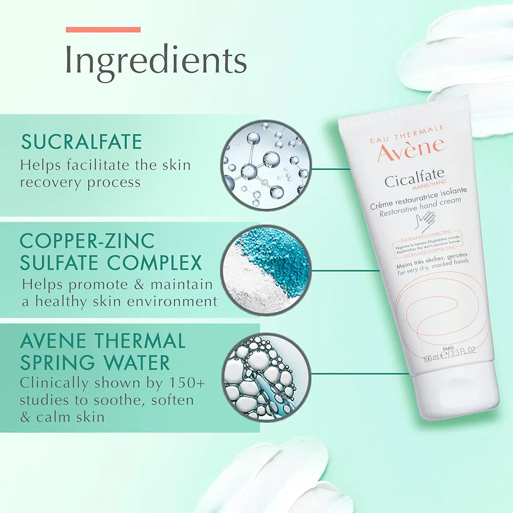 AVÈNE CICALFATE MAINS CRÈME RÉPARATRICE ISOLANTE 100ML