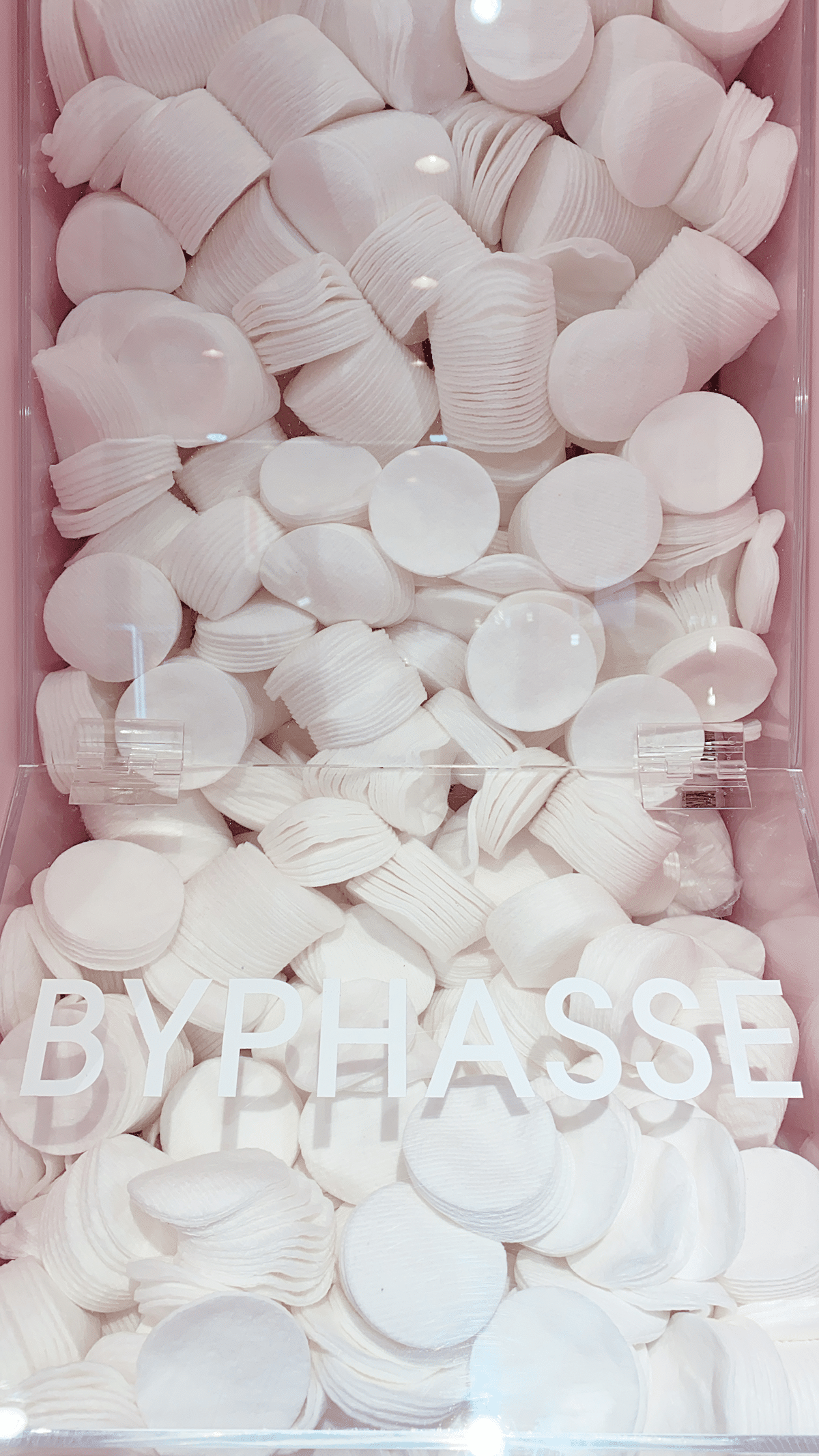 BYPHASSE 50 COTTONS CARRÉS À DÉMAQUILLER