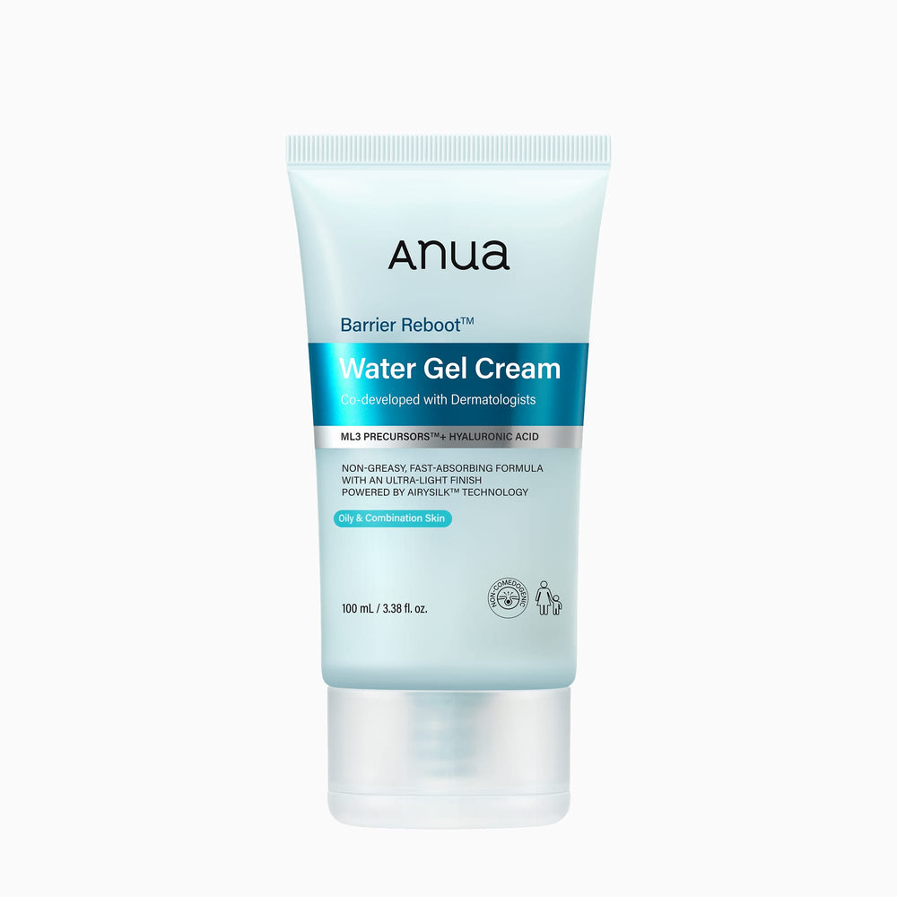 ANUA BARRIER REBOOT WATER GEL CREAM FOR OILY AND COMBINATION SKIN 100ML