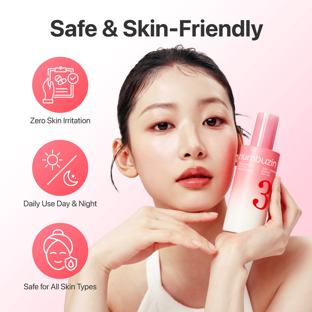 NUMBUZIN N°3 BIFIDA BAKUCHIOL ZERO PORE MILKY MOISTURIZER 150 ML