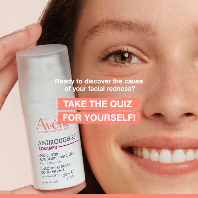 AVÈNE ANTIROUGEURS ROSAMED PEAUX SENSIBLES 30ML