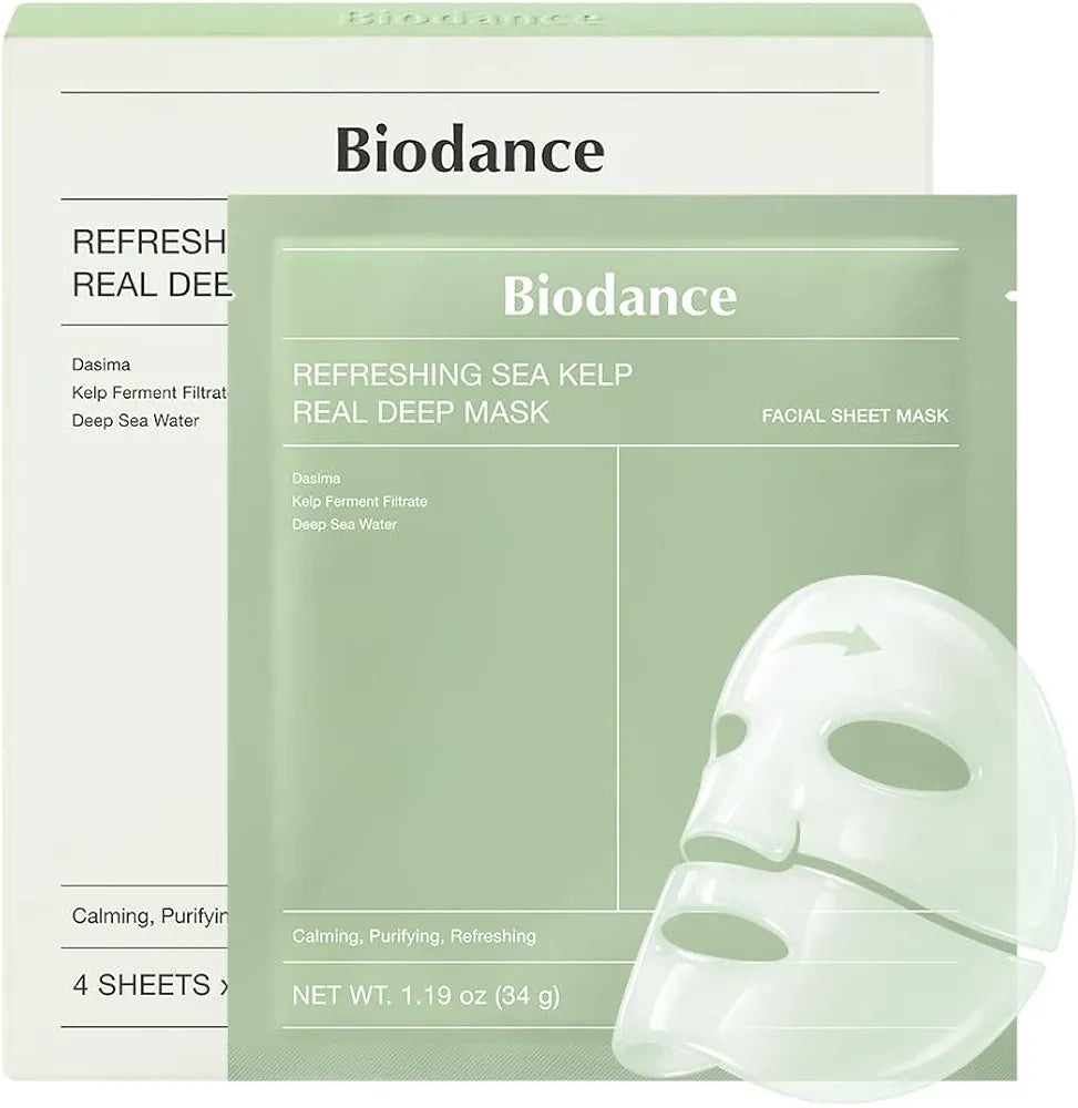 BIODANCE REFRESHING SEA KELP REAL DEEP MASK 34G