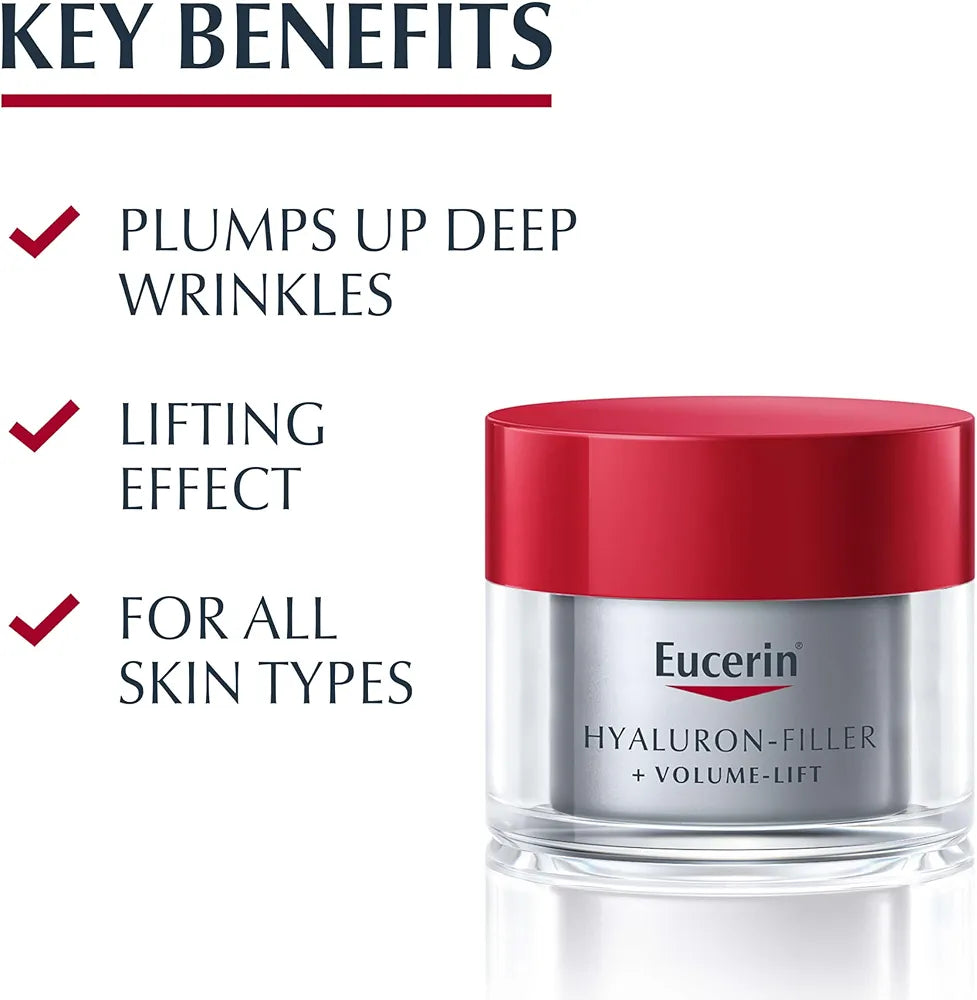 EUCERIN HYALURON FILLER + VOLUM-LIFT NIGHT CREAM 50ML