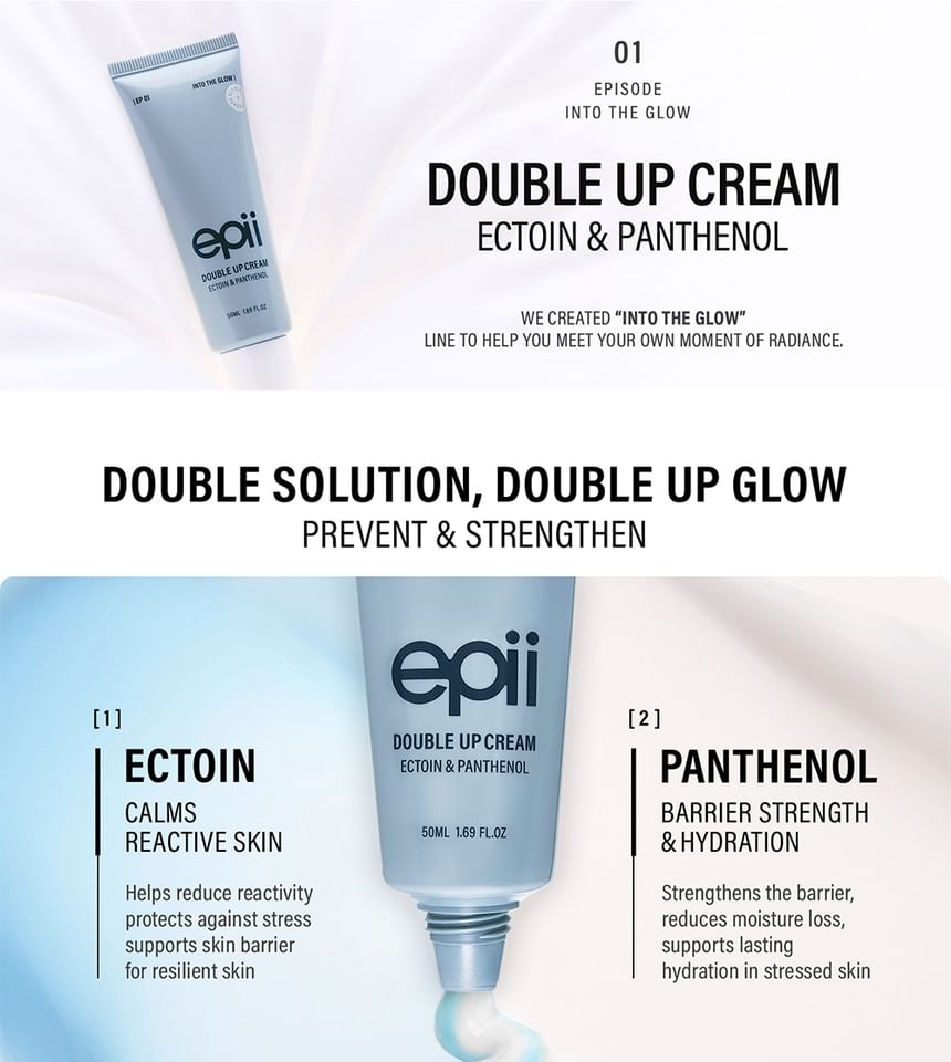 EPII DOUBLE UP CREAM ECTION & PANTHENOL 50ML
