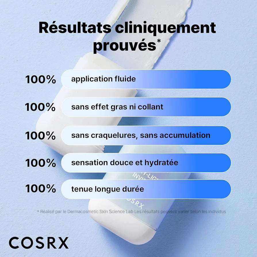 COSRX AIRY-LIGHT INVISIBLE SUN STICK SPF 50+ PA++++ 19G