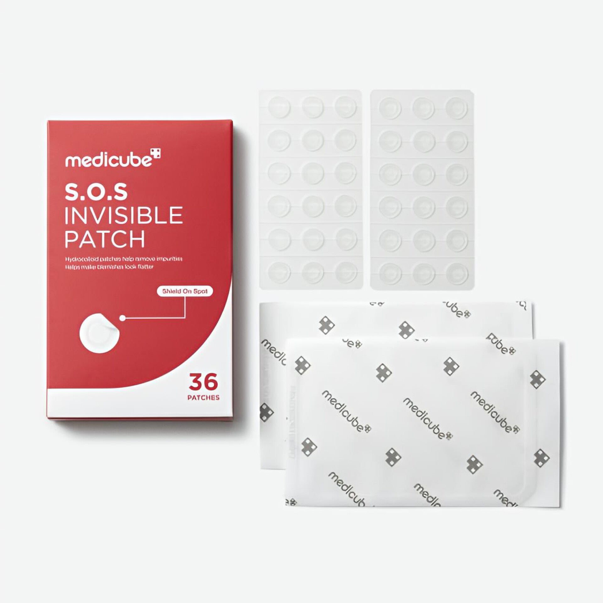 MEDICUBE S.O.S INVISIBLE PATCH 36 PATCHES