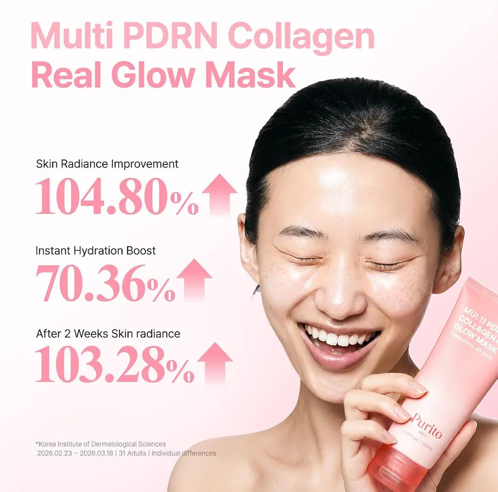 PURITO MULTI PDRN COLLAGEN REAL GLOW MASK 100ML