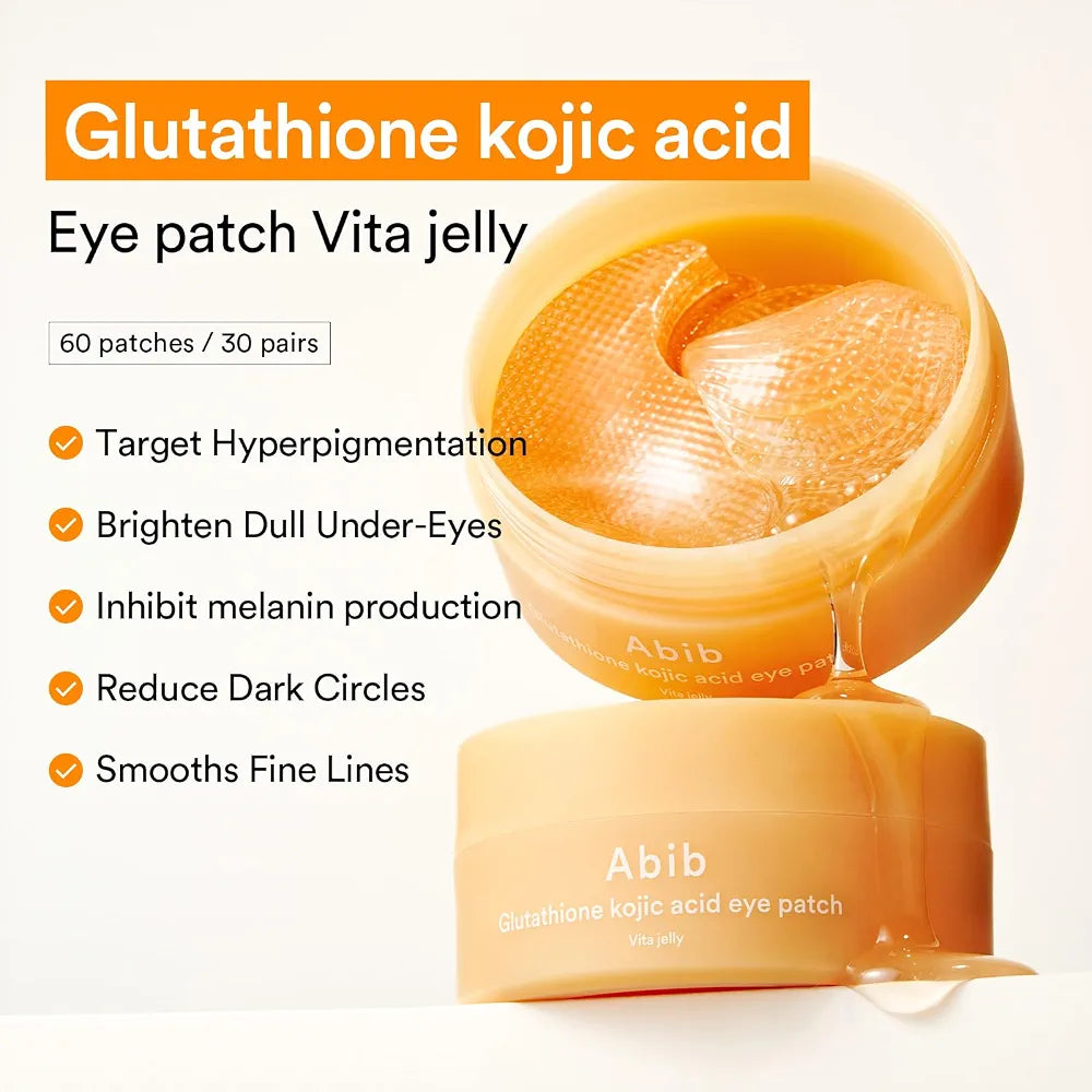 ABIB GLUTATHIONE KOJIC ACID AYE PATCH VITA JELLY 90 G 30 PAIRES