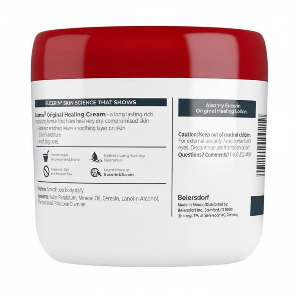 EUCERIN ORIGINAL HEALING CREAM FOR EXTREMELY DRY, COMPROMISED SKIN 45G
