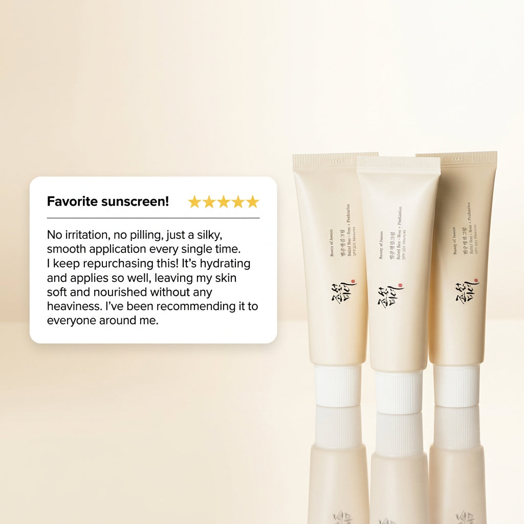 BEAUTY OF JOSEON RELIEF SUN: RICE+NIACINAMID SPF 50+PA++++50ML (NEW)
