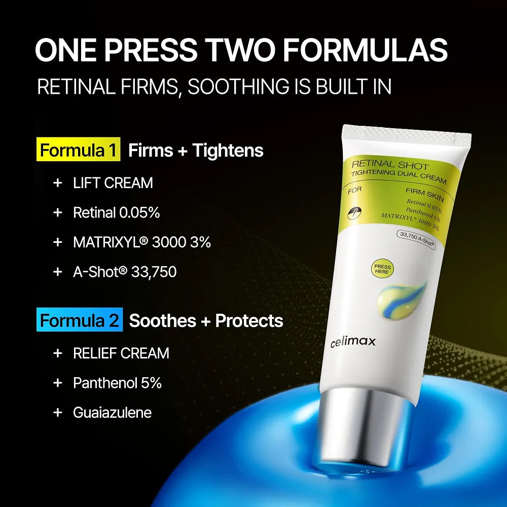 CELIMAX RETINAL SHOT TIGHTENING DUAL CREAM 50ML
