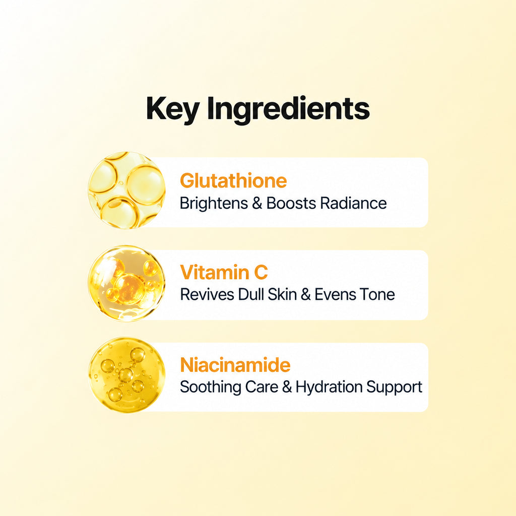 NUMBUZIN NO 05 GLUTATHIONE VITAMIN TRIAL KIT FOR BRIGHTENING 4PCS