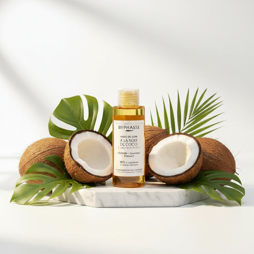 BYPHASSE HUILE DE SOIN À LA NOIX DE COCO 100ML