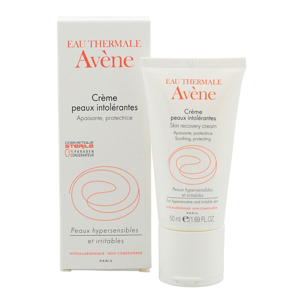 AVÈNE CRÈME PEAUX INTOLÉRANTES APAISANTE, PROTECTRICE 50ML