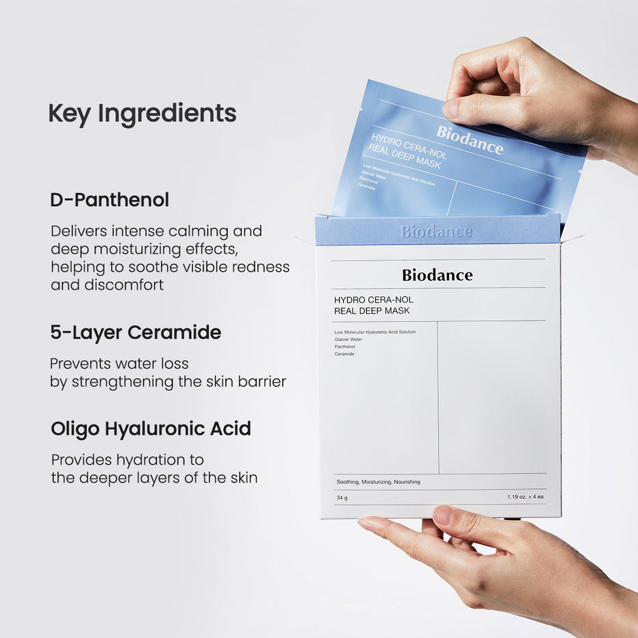 BIODANCE HYDRO CERA-NOL REAL DEEP MASK  34G