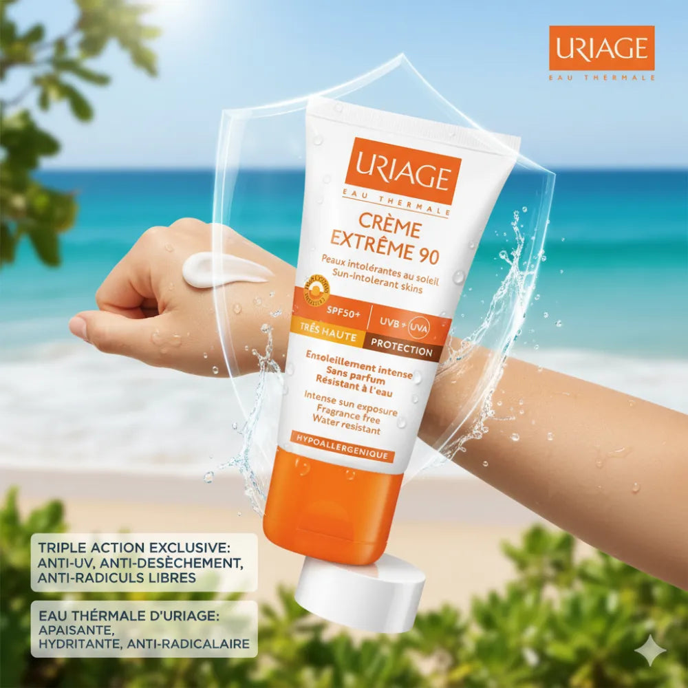 URIAGE CRÈME EXTRÊME 90 TRÈS HAUTE PROTECTION SPF50+ 50 ML