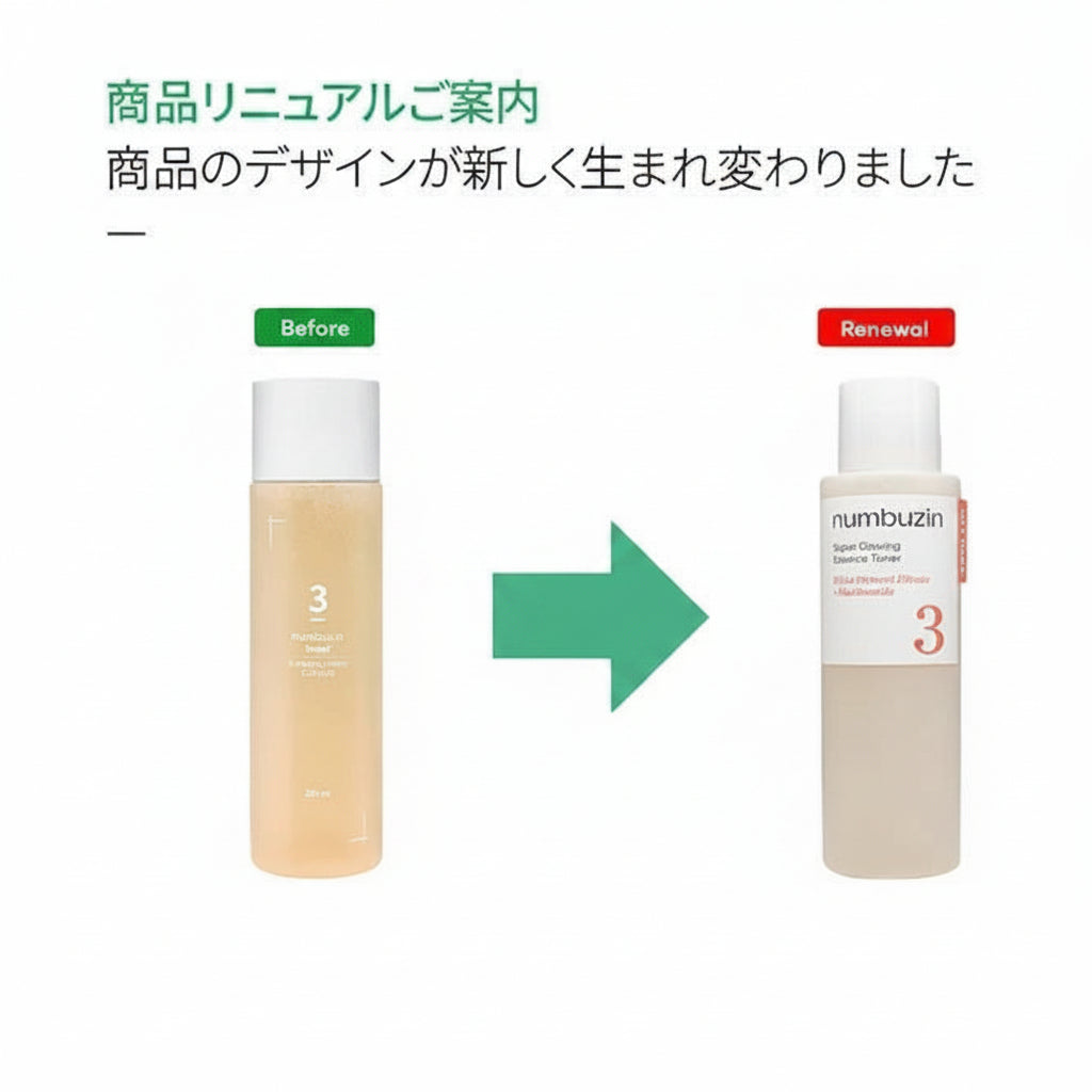 NUMBUZIN SUPER GLOWING ESSENCE TONER 200ML (NEW)