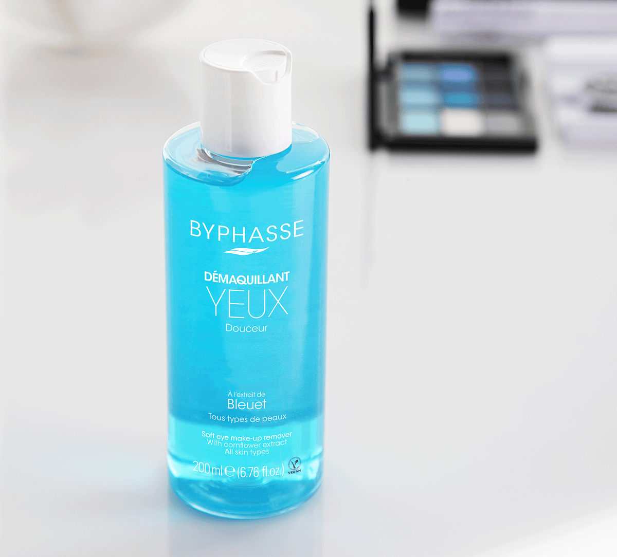 BYPHASSE DÉMAQUILLANT YEUX À L'EXTRAIT BLEUET 200ML