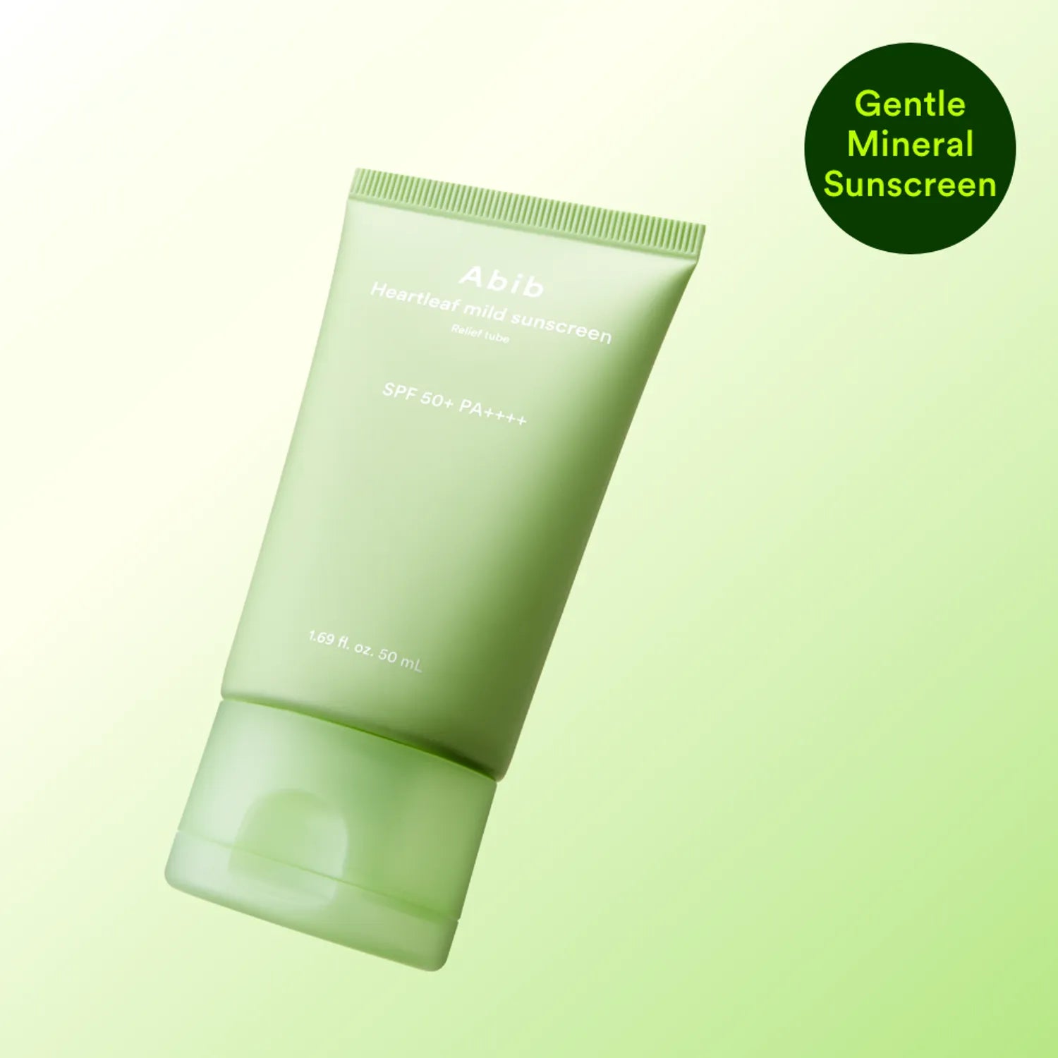 ABIB HEARTLEAF MILD SUNSCREEN SPF50+ PA+++ 50ML
