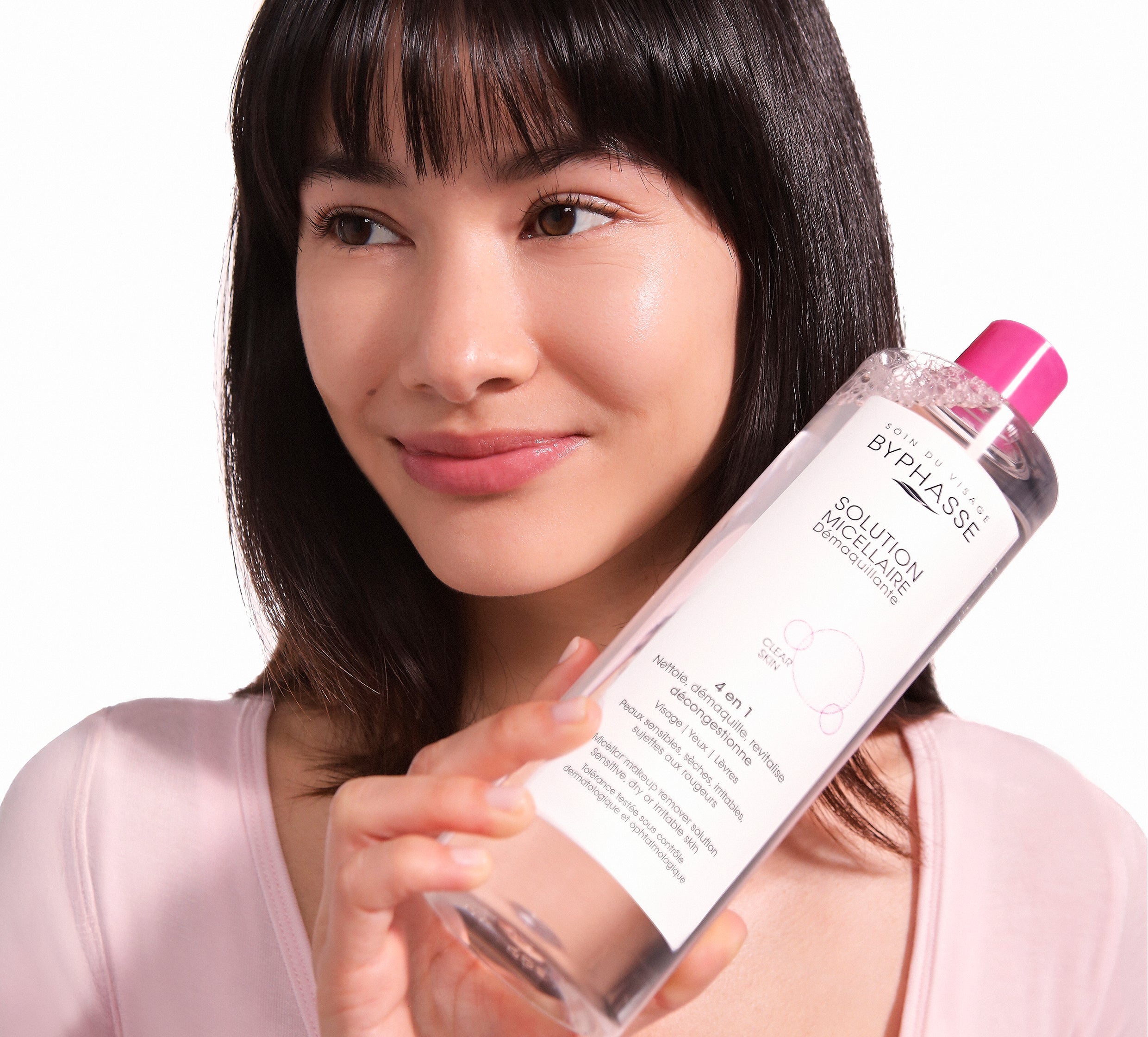 BYPHASSE SOLUTION MICELLAIRE DÉMAQUILLANTE 4 EN 1 500ML