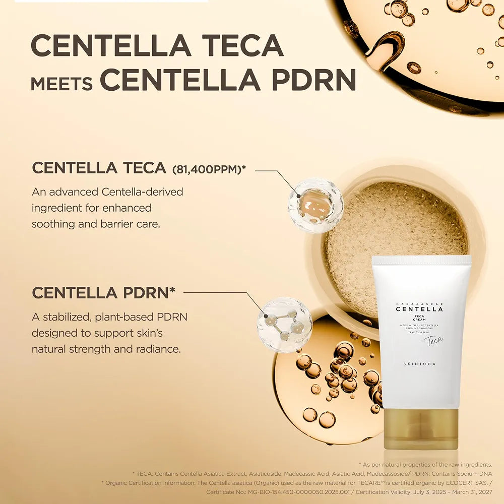 MADAGASCAR CENTELLA TECA CREAM  75 ML