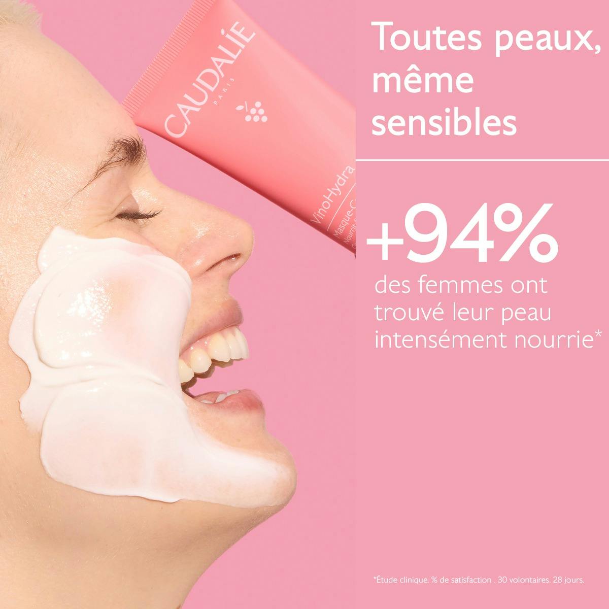 CAUDALIE VINOHYDRA MASQUE-CRÈME HYDRATANT 75ML