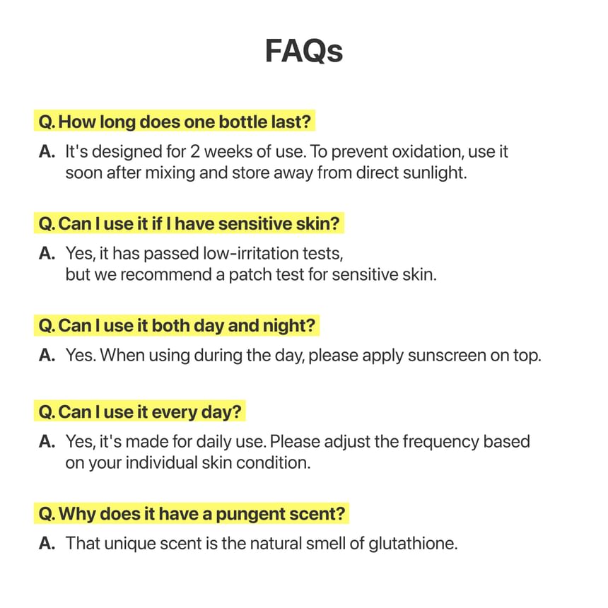 NUMBUZIN 5 GLUTATHIONE TXA ADVANCED DARK SPOT AMPOULE CONCENTRATE 10G