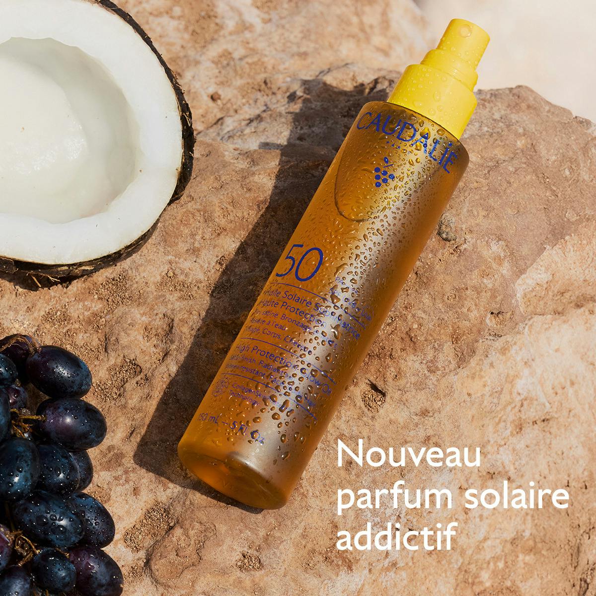 CAUDALIE HUILE SOLAIRE SUBLIMATRICE HAUTE PROTECTION SPF50 150ML
