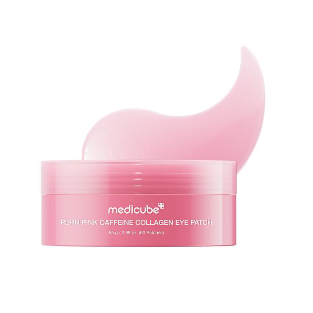 MEDICUBE PDRN PINK CAFFEINE COLLAGEN EYE PATCH 60 PATCHES