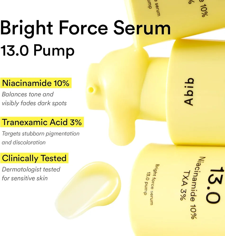 ABIB 13.0 NIACINAMID 10% TXA 3% BRIGHT FORCE SERUM 30ML