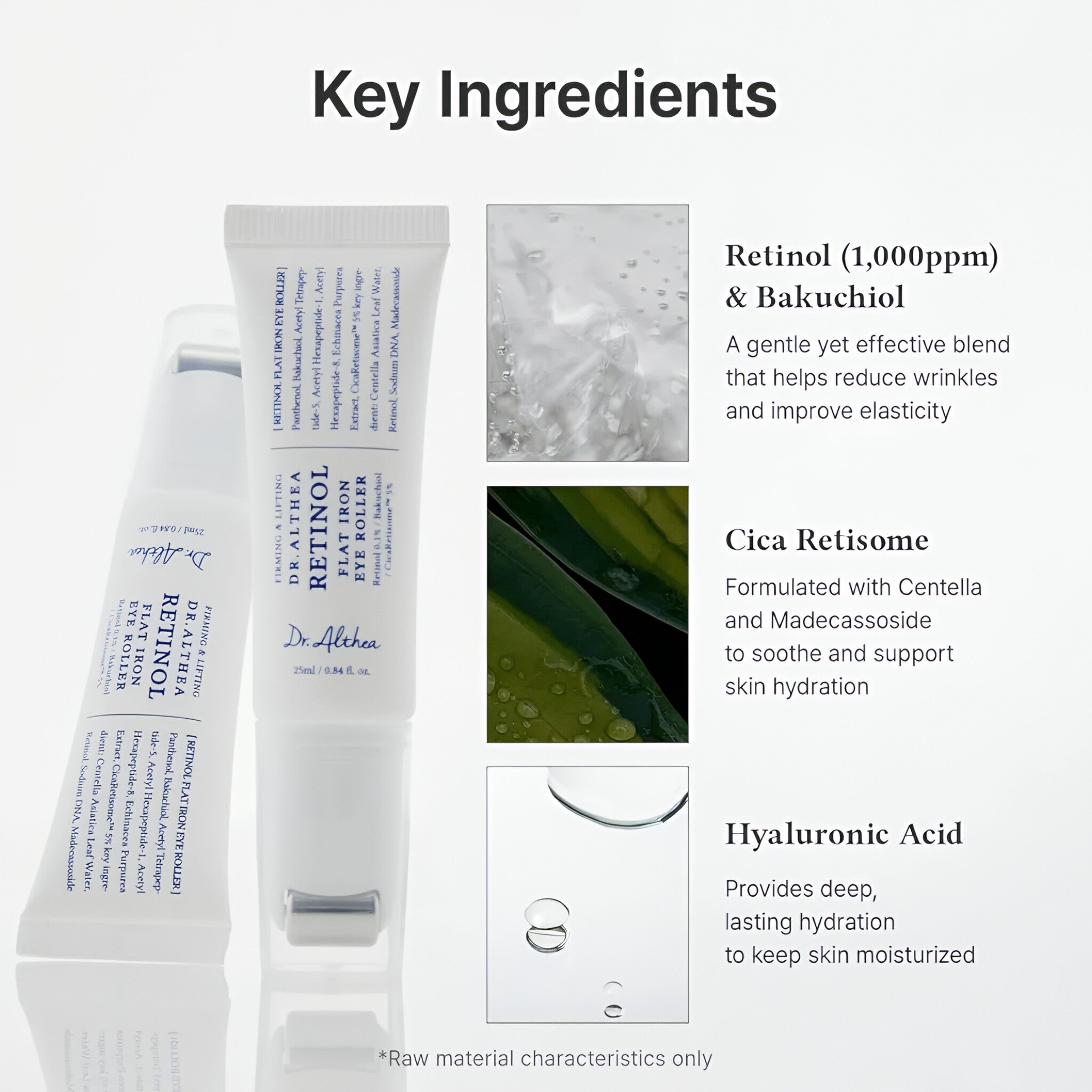 DR.ALTHEA RETINOL FLAT IRON EYE ROLLER 25 ML