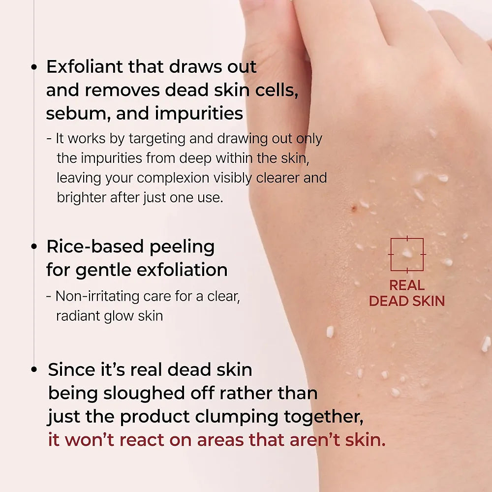 DR.MELAXIN PEEL SHOT EXFOLIATING BLACK RICE AMPOULE 80 ML