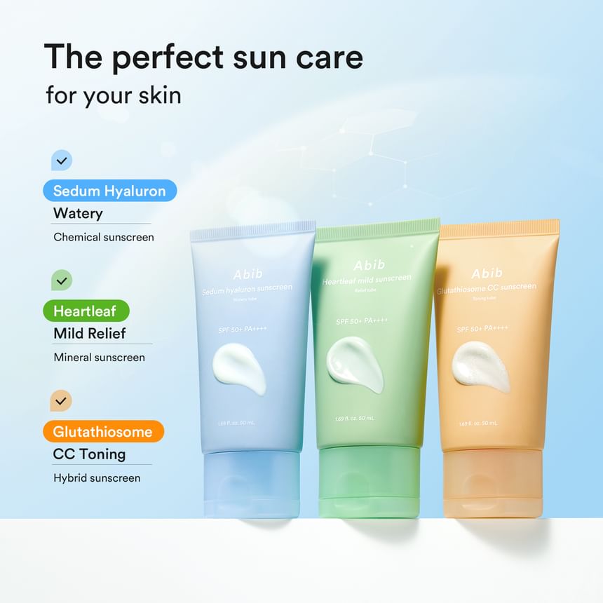 ABIB HEARTLEAF MILD SUNSCREEN SPF50+ PA+++ 50ML