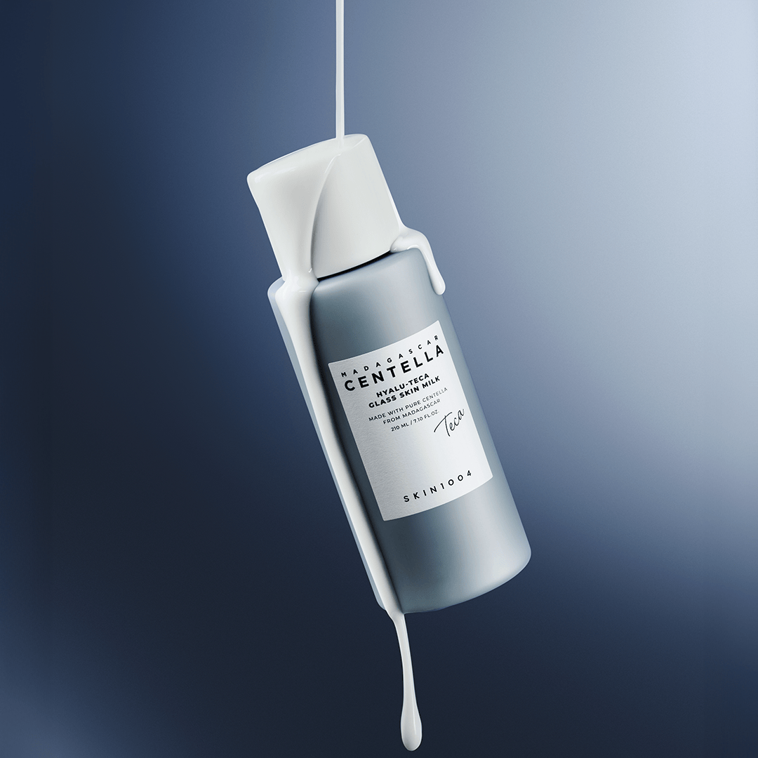 MADAGASCAR CENTELLA HYALU-TECA GLASS SKIN MILK 210ML