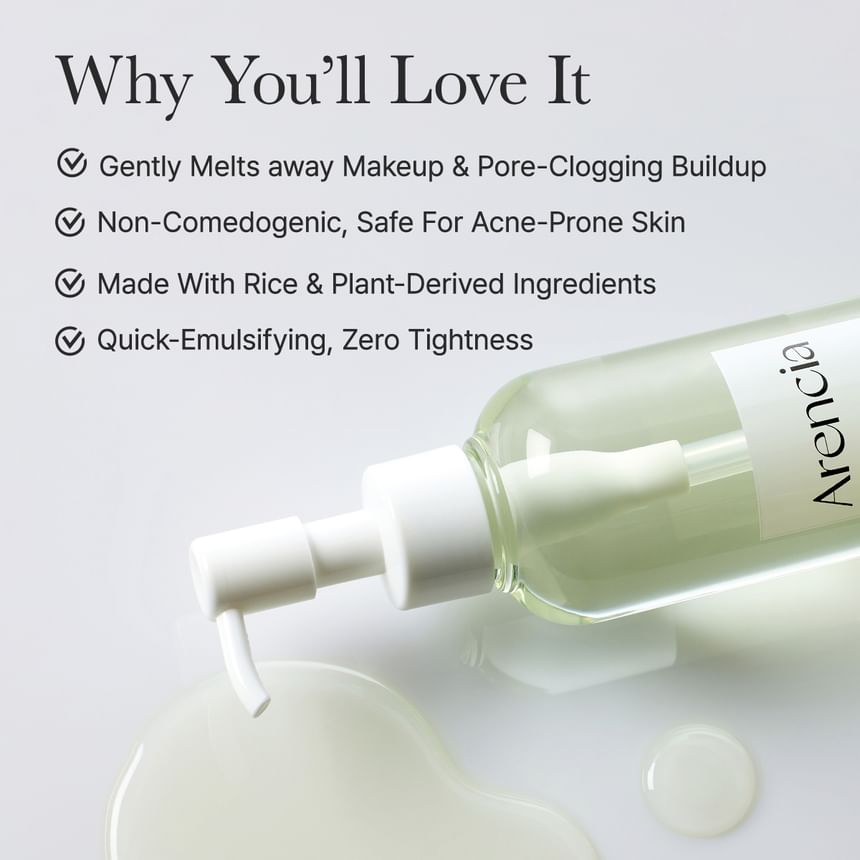 ARENCIA PORE MELT MICHI CLEANSING OIL 200ML