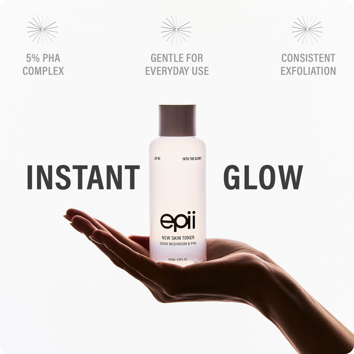 EPII NEW SKIN TONER SNOW MUSHROOM & PHA 145 ML