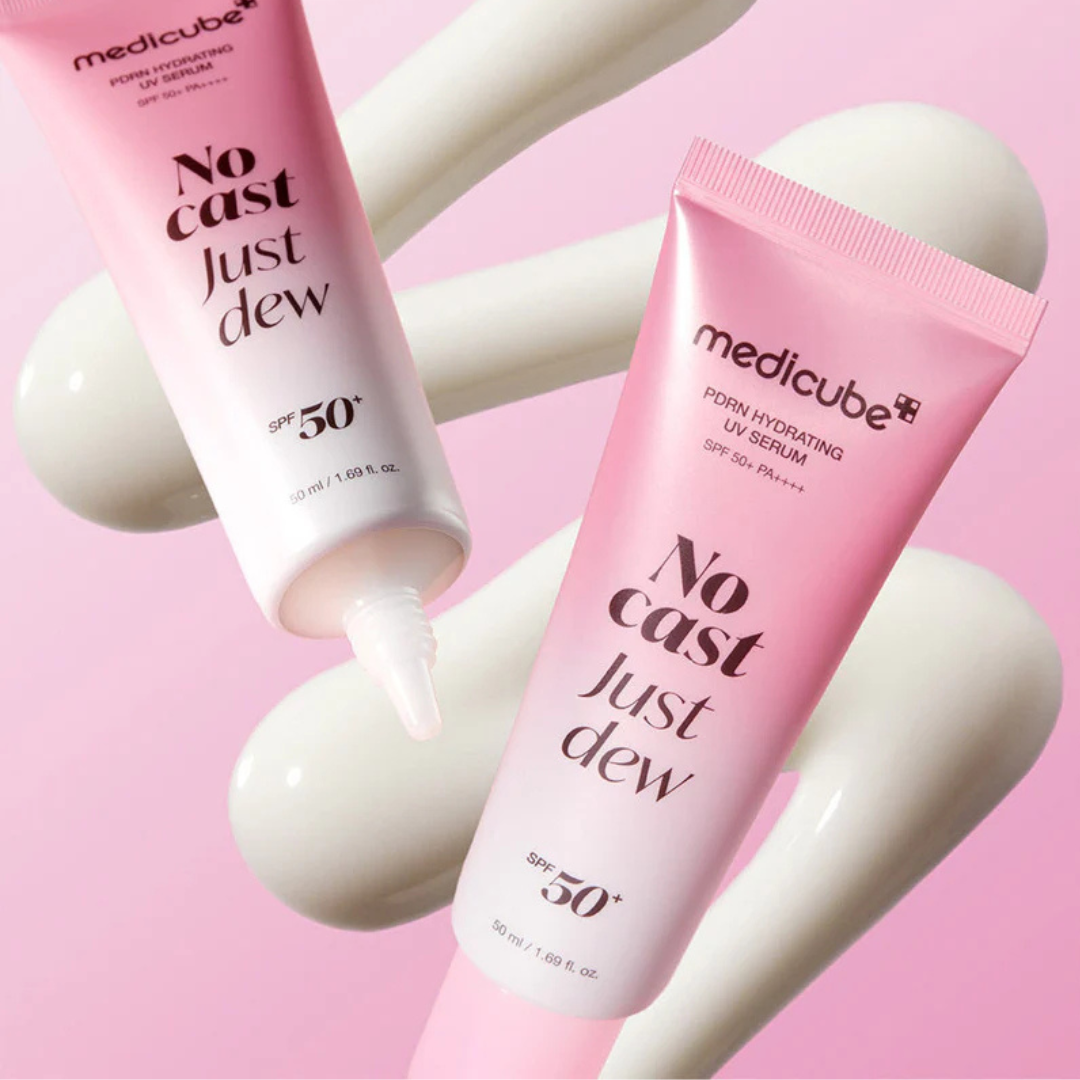 MEDICUBE PDRN HYDRATING UV SERUM SPF 50+ PA+++ (NO CAST JUST DEW) 50ML