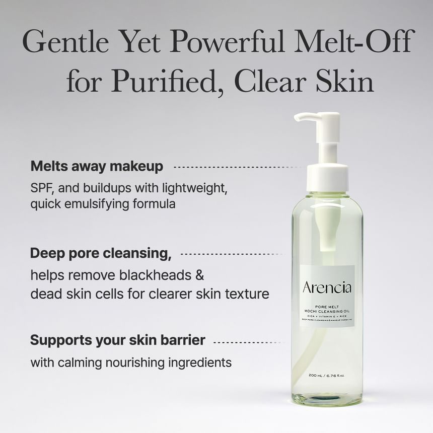 ARENCIA PORE MELT MICHI CLEANSING OIL 200ML