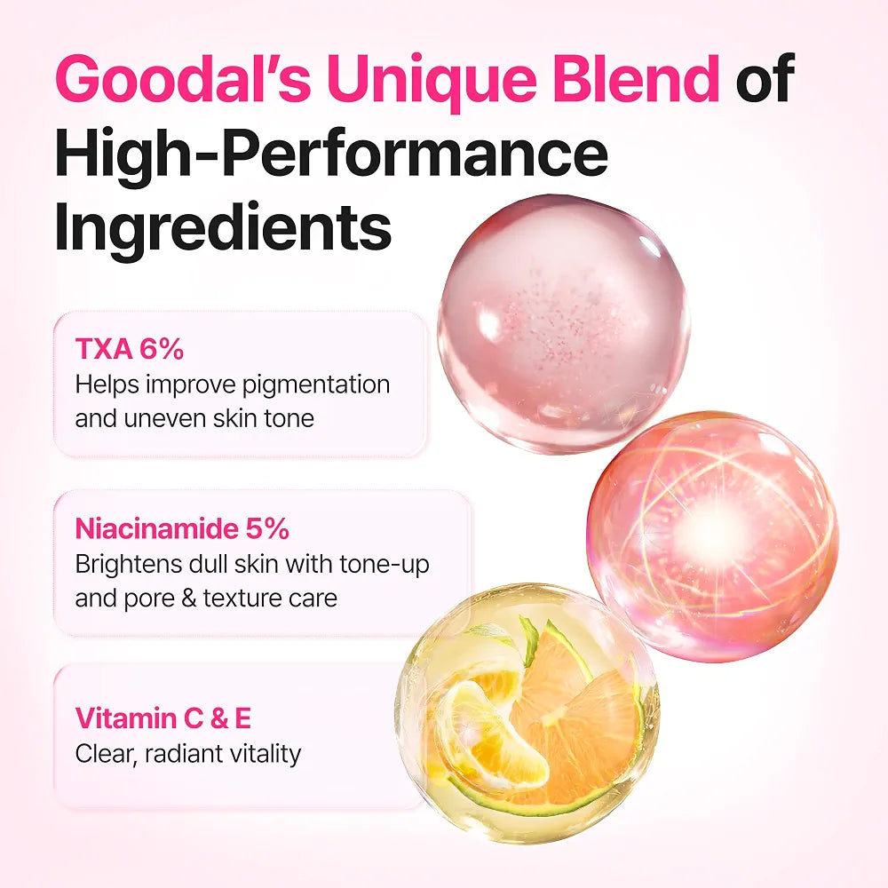 GOODAL GREEN TANGERINE VITA-CE TXA SERUM TRANEXAMIC ACID 6% NIACINAMID 5% 30ML