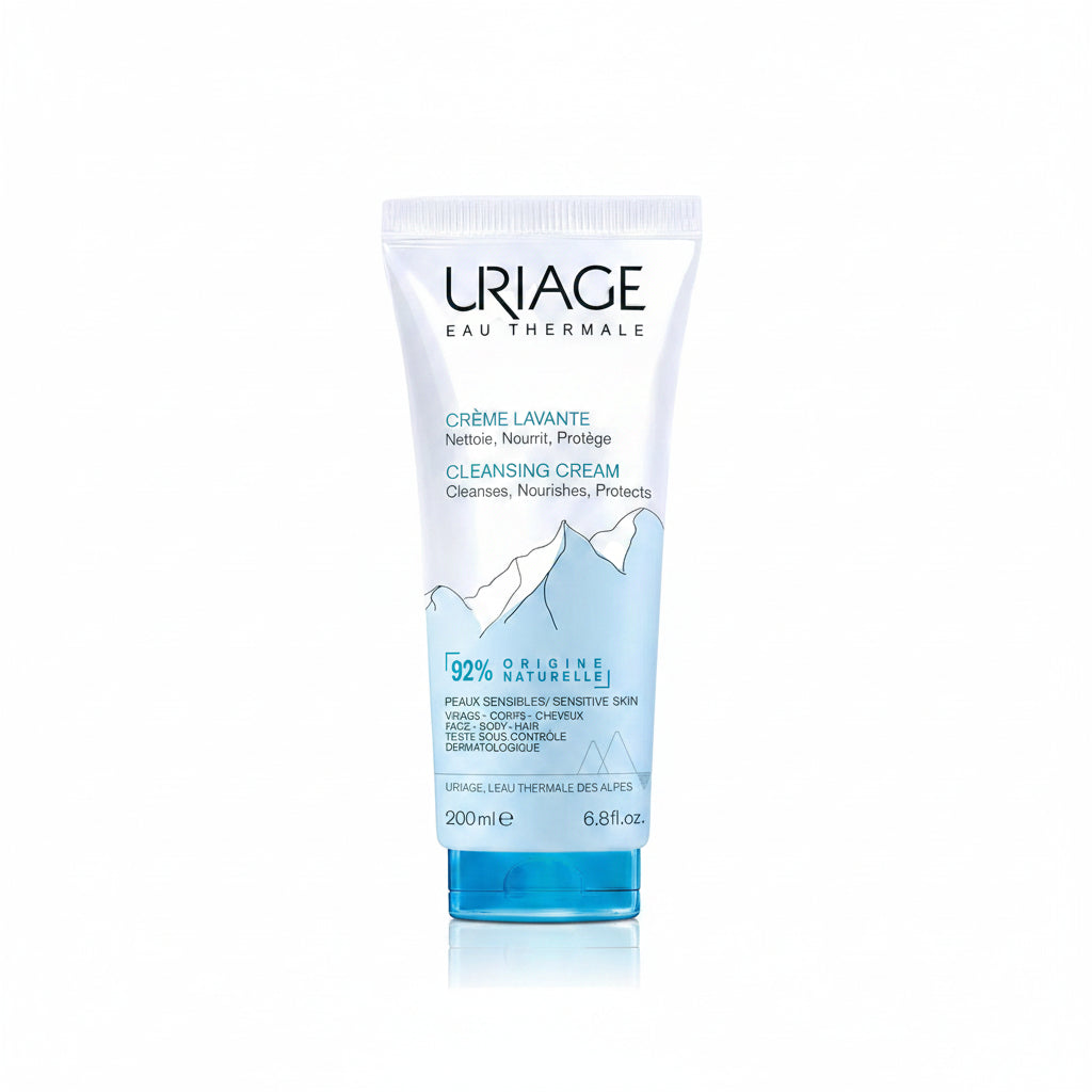 URIAGE EAU THERMALE CRÈME LAVANTE POUR LES PEAUX SENSIBLES 200ML